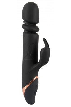 Perlenvibrator „Thrusting Rabbit“, 21,5 cm
