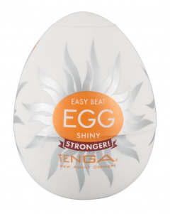 Masturbator „Egg Shiny”, mit Reizstruktur