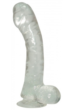 Naturdildo „Buttcock“, 17 cm, mit Saugfuß