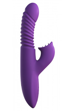 Rabbitvibrator „Ultimate Thrusting Clit Stimulate-Her“, 24 cm