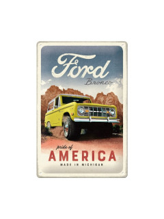 Ford-Bronco Blechschild
